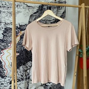 7 For All Mankind Pastel Cotton Tshirt